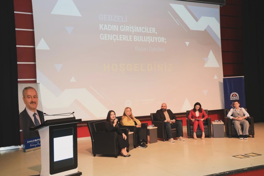 Gebzeli Kadın Girişimciler  Başarılarını Gençlerle Paylaştı