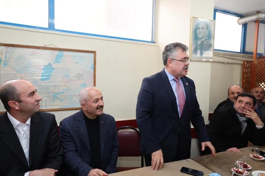 Cumhur’un Adayı Büyükgöz’den Hemşeri Derneklerine Ziyaretler