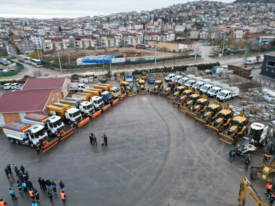 Kar Uyarısının Ardından Gebze Belediyesi Sahada