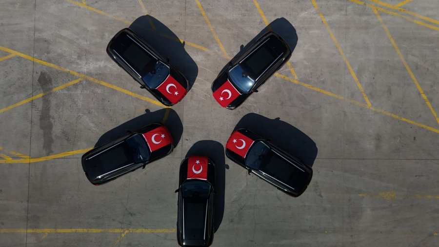 Gebze Belediyesi 32 Yeni Aracı Törenle Hizmete Aldı