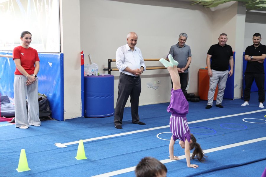 YAZ SPOR OKULLARINDA EĞİTİMLER BAŞLADI