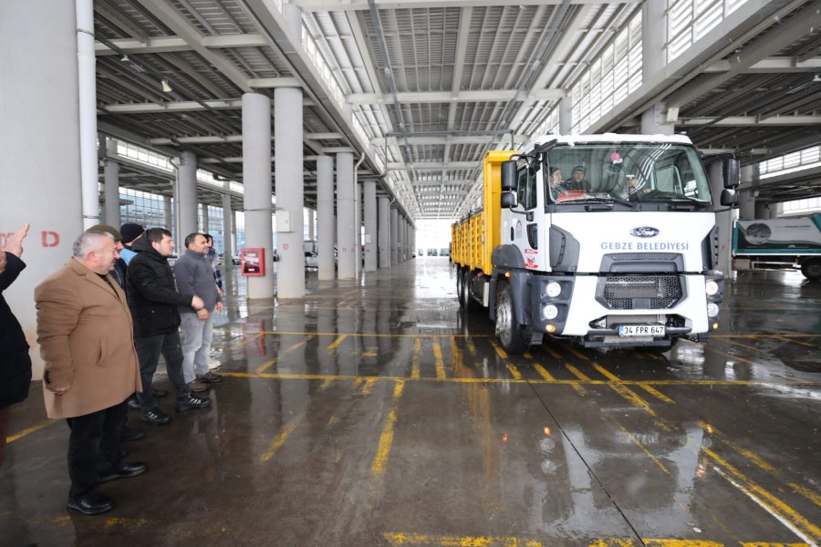 Gebze’den Hatay Defne’ye Yardım Eli