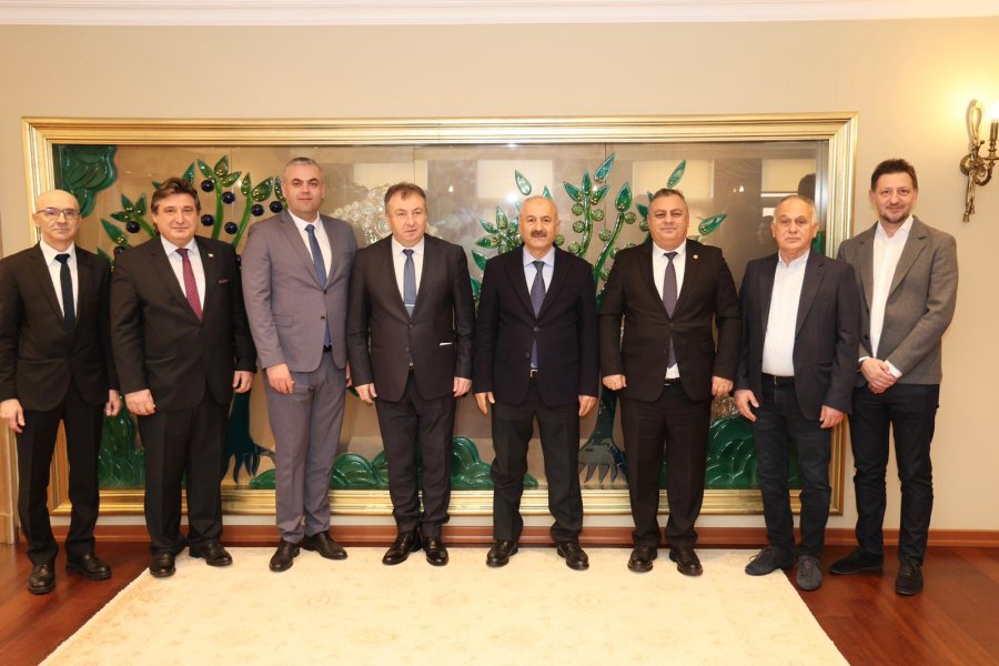 Gebze Belediye Başkanı Büyükgöz, Shumen Belediye Başkanı Kristov’u Ağırladı