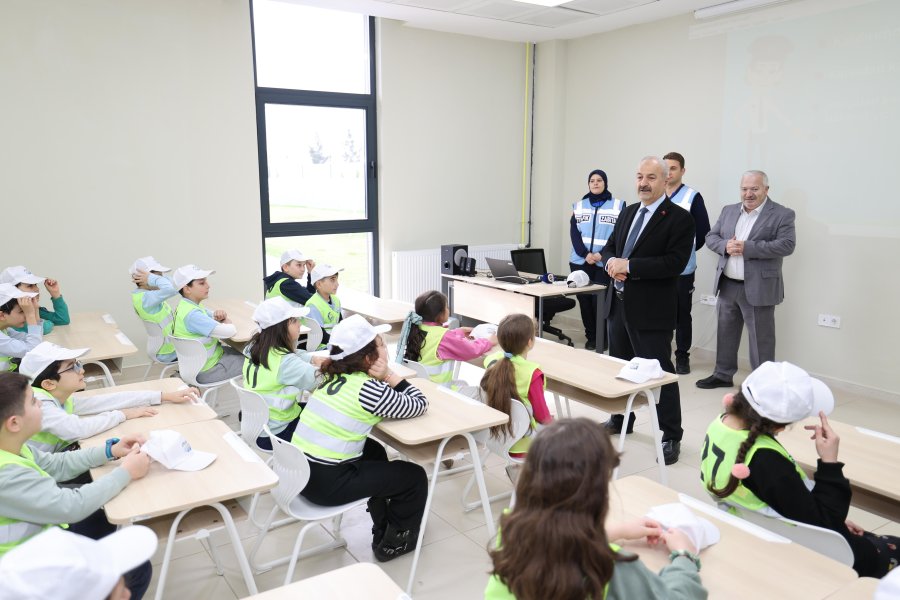 Modern Trafik Eğitim Parkında Dersler Başladı