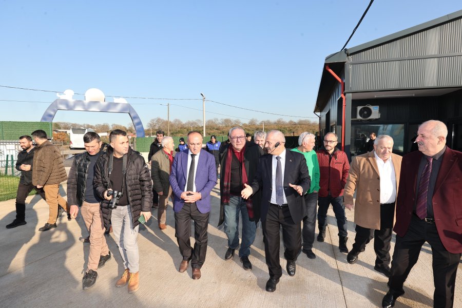 Başkan Büyükgöz Proje Alanlarını Basın Mensuplarına Tanıttı 