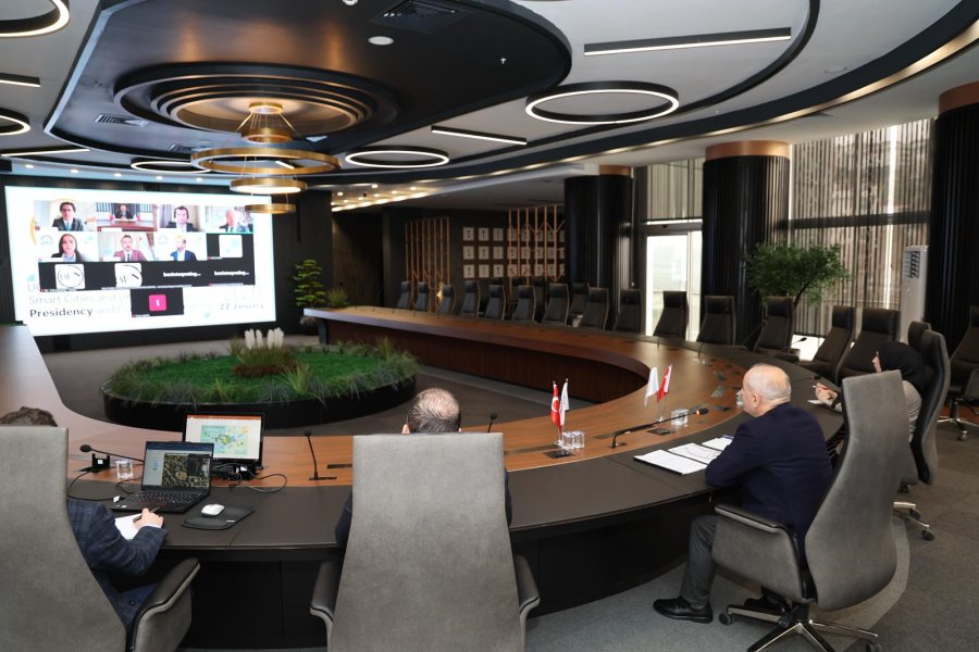 UCLG-MEWA CSCUM Çevrimiçi Başkanlık Toplantısı Gebze Ev Sahipliğinde Gerçekleştirildi