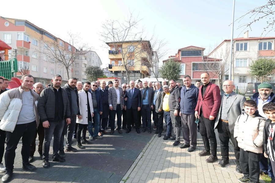 Cumhur İttifakı Adayı Büyükgöz, İnönü’yü Turladı 