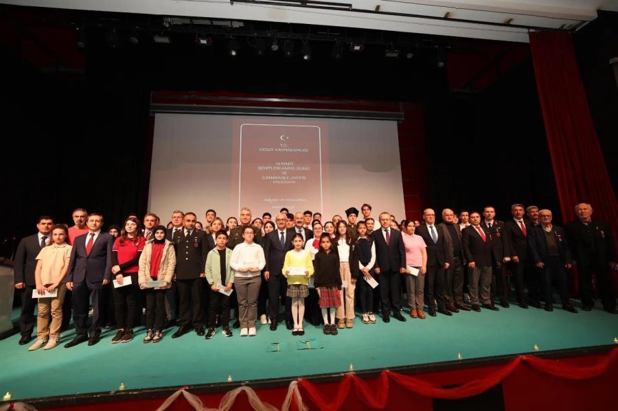 Gebze’de Çanakkale Zaferi Anma Programı