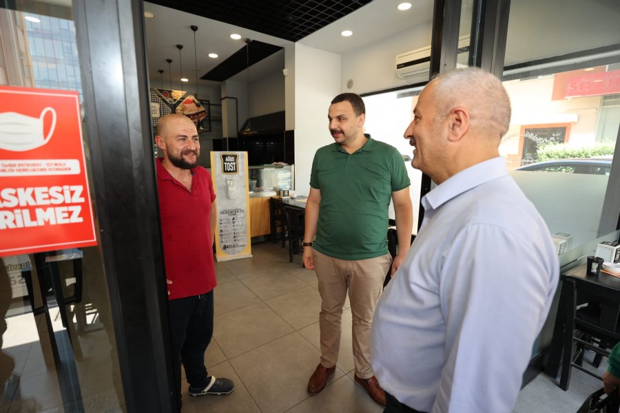 Başkanlardan Esnaf Ziyaretleri