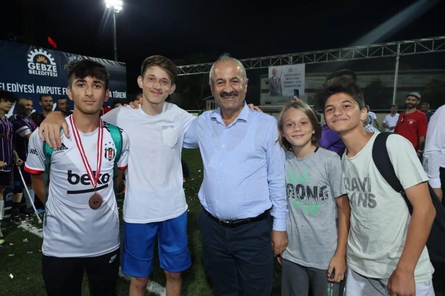 GEBZE AMPUTE TAKIMINDA 1. LİG COŞKUSU VE KUTLAMASI