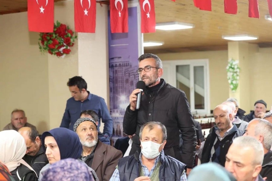 Başkan Büyükgöz Halk Meclisini Arapçeşme’de Topladı