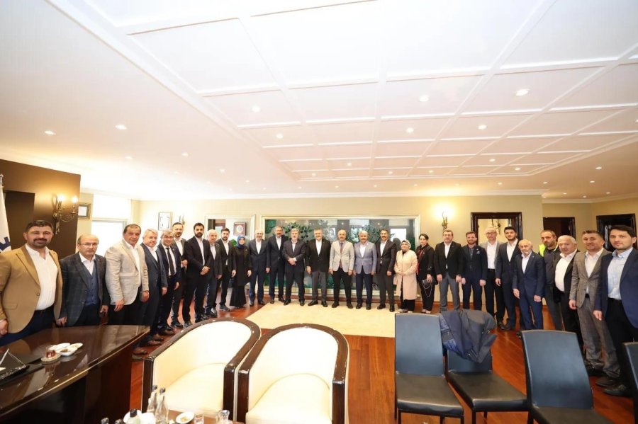 Başkan Büyükgöz’e AK Parti’den Ziyaretler 
