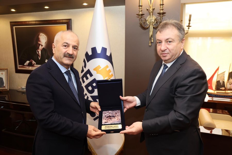 Gebze Belediye Başkanı Büyükgöz, Shumen Belediye Başkanı Kristov’u Ağırladı