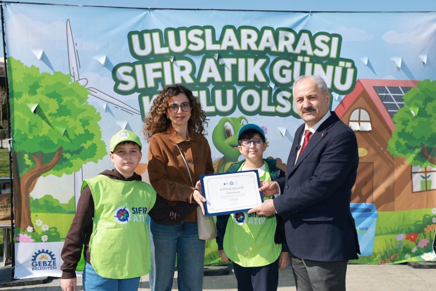 Gebze Belediyesinden Sıfır Atık Günü Etkinliği