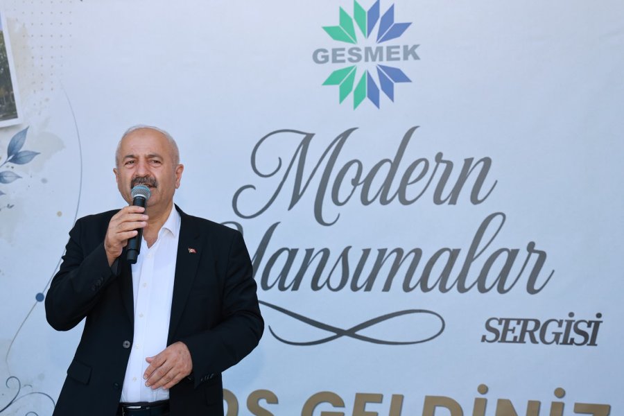 GESMEK’ten Sanat Dolu Sergi: Modern Yansımalar Kapılarını Açtı