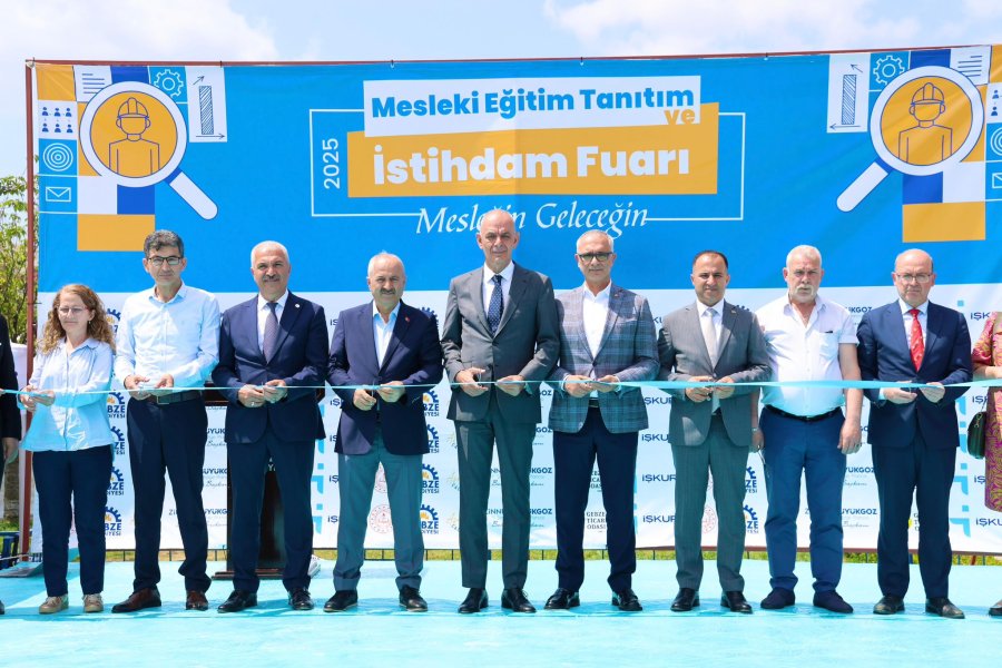 Gebze’de Mesleki Eğitim Tanıtım ve İstihdam Fuarı Açıldı
