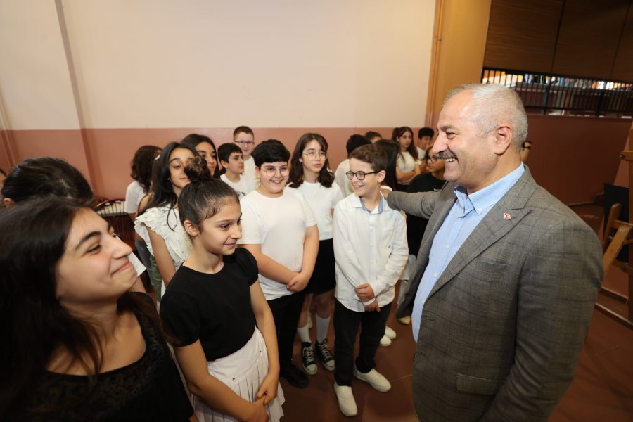 Gebzeli Öğrencilere Karneler Protokolden