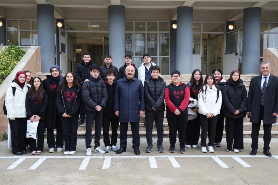 Başkan Büyükgöz ve Kaymakam Özyiğit’ten Okullara Ziyaret