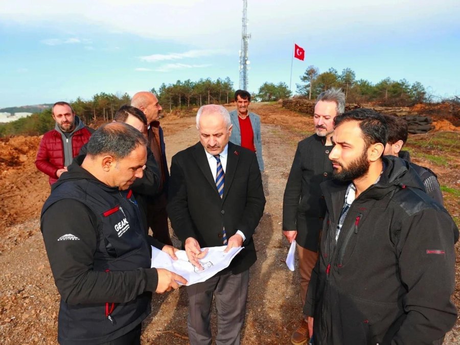 Pelitli Damgatepe Mesire’de Çalışmalar Başladı