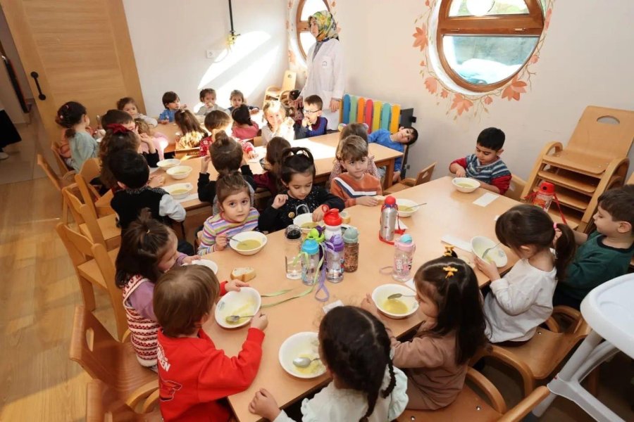 Güzide 7/24 Kreşinde Yerli Malı Haftası Etkinliği