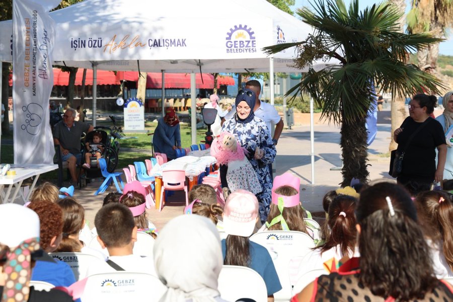 Başkan Büyükgöz, Miniklerin Atölye Keyfine Ortak Oldu