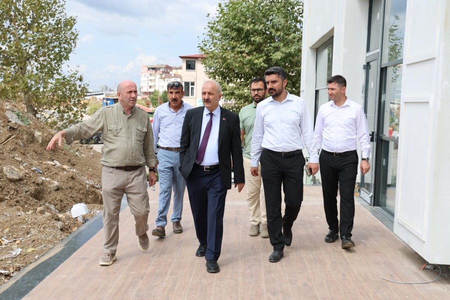 Başkan Büyükgöz, Beylikbağı Güzide Sosyal Tesisi’nde İncelemelerde Bulundu