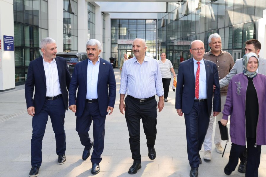 Milletvekili Hülagü ve Başkan Büyükgöz’den Sağlık Kuruluşlarına Ziyaret