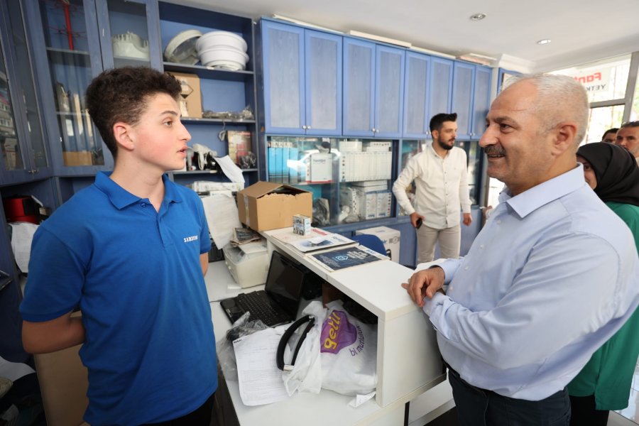 Başkanlardan Esnaf Ziyaretleri