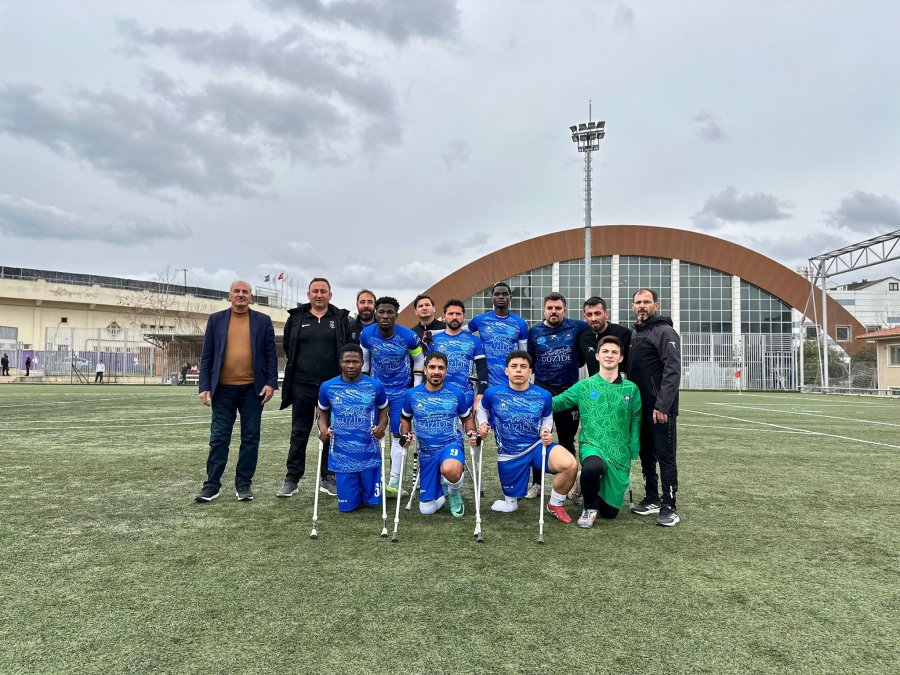 Gebze Belediyesi Ampute Futbol Takımı’ndan Kritik Galibiyet: 2-1
