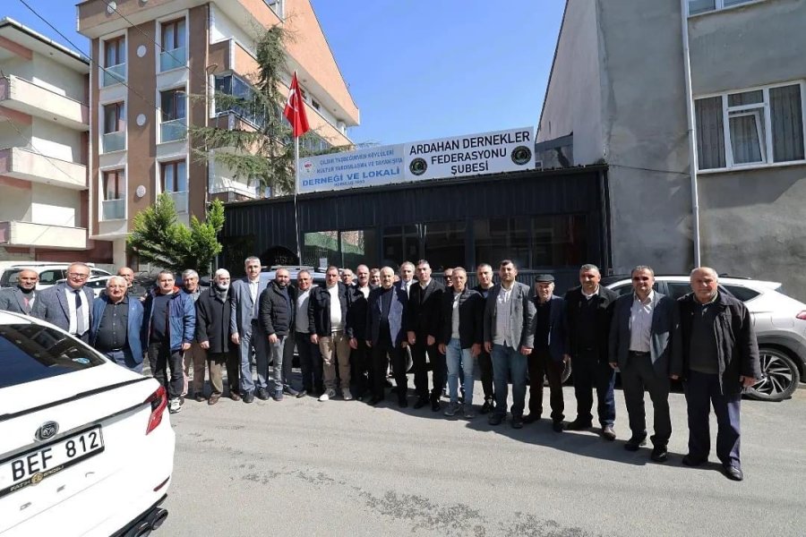 Cumhur’un Adayı Büyükgöz’den Hemşeri Derneklerine Ziyaretler