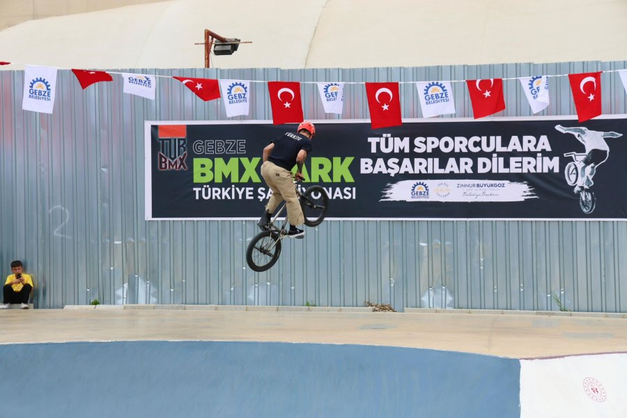BMX Park Türkiye Şampiyonası İlk Kez Gebze’de Gerçekleşti