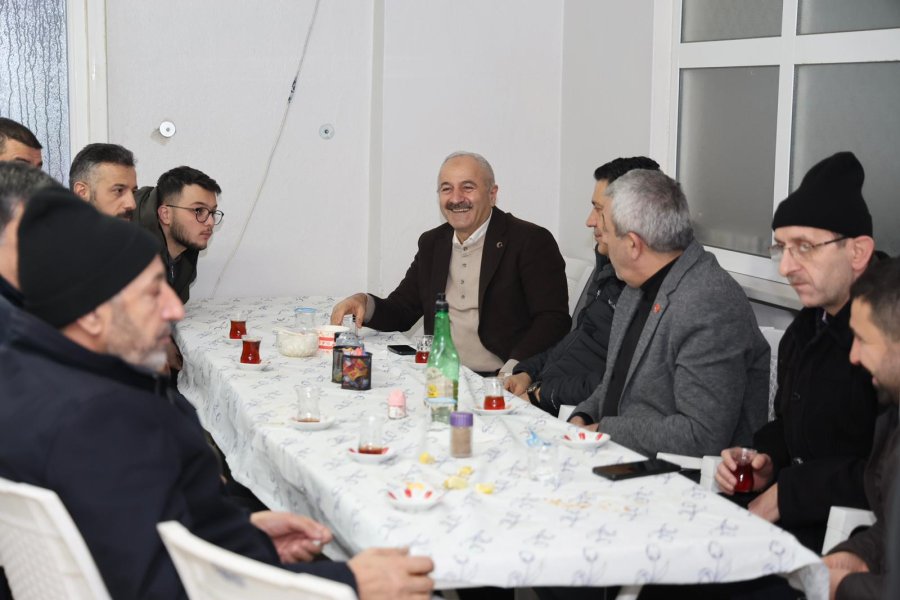 Başkan Büyükgöz Hafta Sonunu Beylikbağı’nda Geçirdi