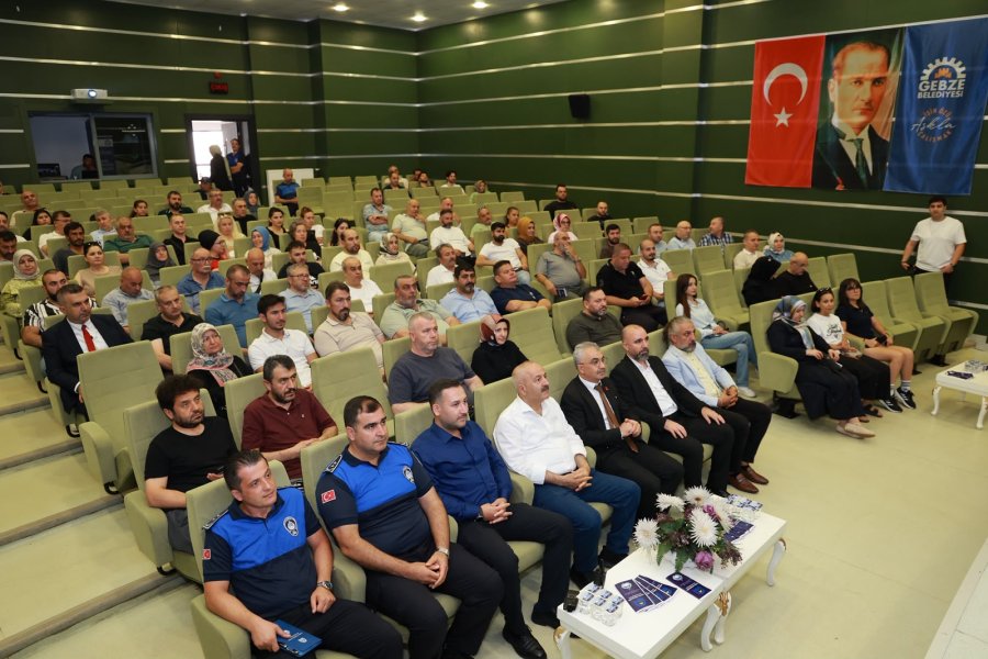 Gebze Zabıtasından Gıda Güvenliği Eğitimi