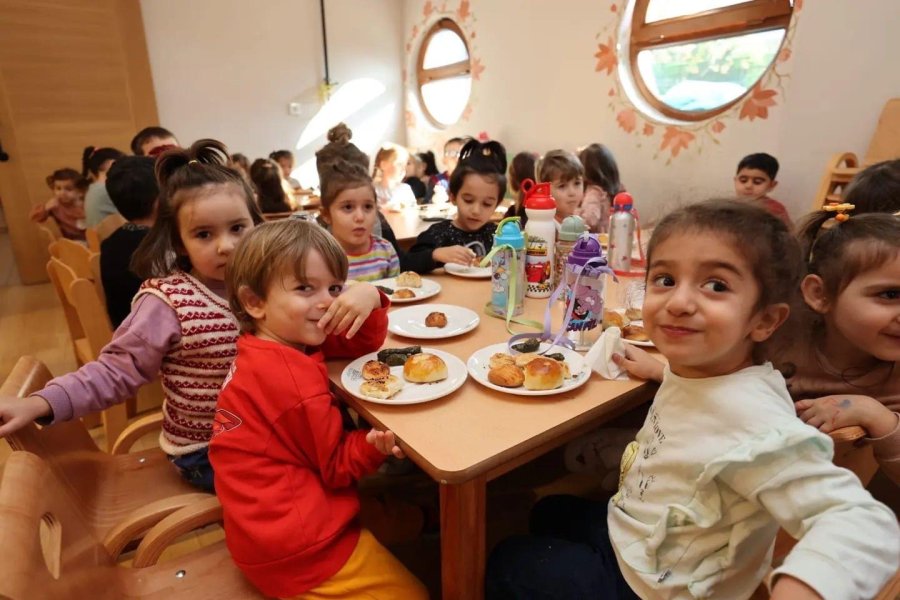 Güzide 7/24 Kreşinde Yerli Malı Haftası Etkinliği