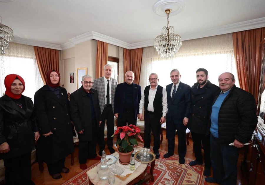 Cumhur İttifakı Adayı Büyükgöz’den Eski Başkanlara ‘Vefa’ Ziyaretleri