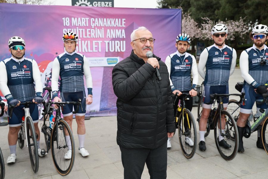 GEBZE BELEDİYESİ’NİN DÜZENLEDİĞİ 450 KMLİK VEFA YOLCULUĞU