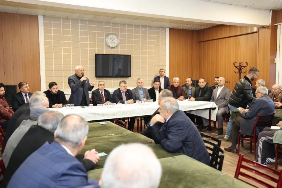 Cumhur’un Adayı Büyükgöz’den Hemşeri Derneklerine Ziyaretler