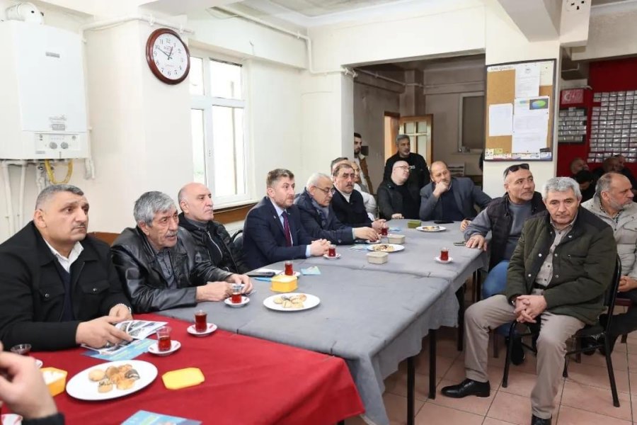 Cumhur’un Adayı Büyükgöz’den Hemşeri Derneklerine Ziyaretler