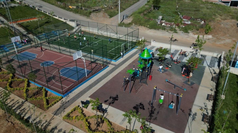 Başkan Büyükgöz’den Ulus Gençlerine Armağan;  Tam Donanımlı Konsept Park   