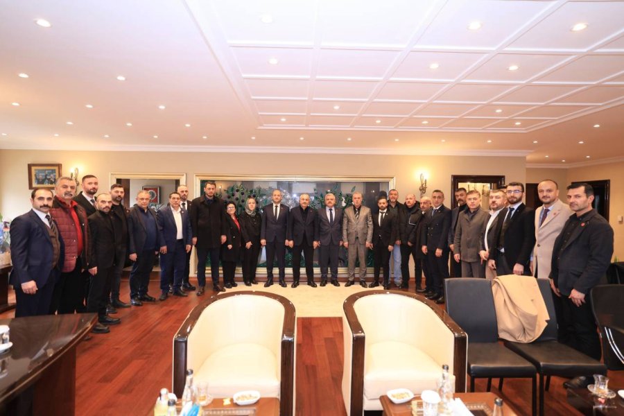 MHP İl Başkanı Batı’dan  Başkan Büyükgöz’e ziyaret