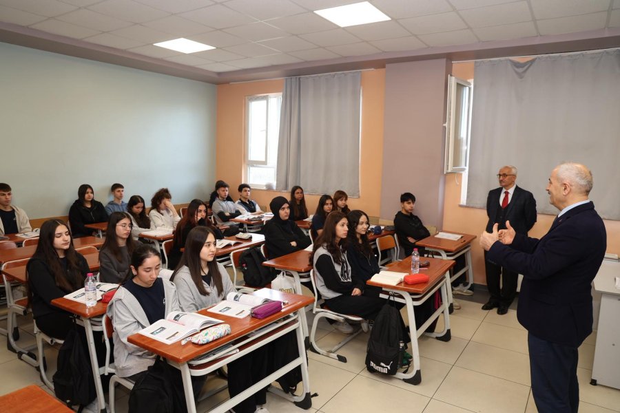 BAŞKAN BÜYÜKGÖZDEN OKULLARA ZİYARET