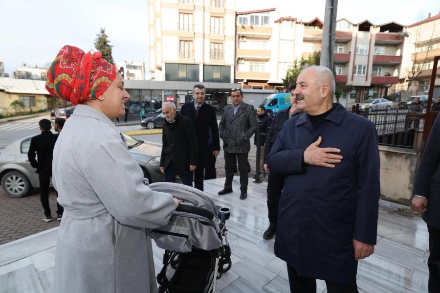 Başkan Adayı Büyükgöz ve Vekil Hülagü Arapçeşme Sakinlerine Misafir Oldu