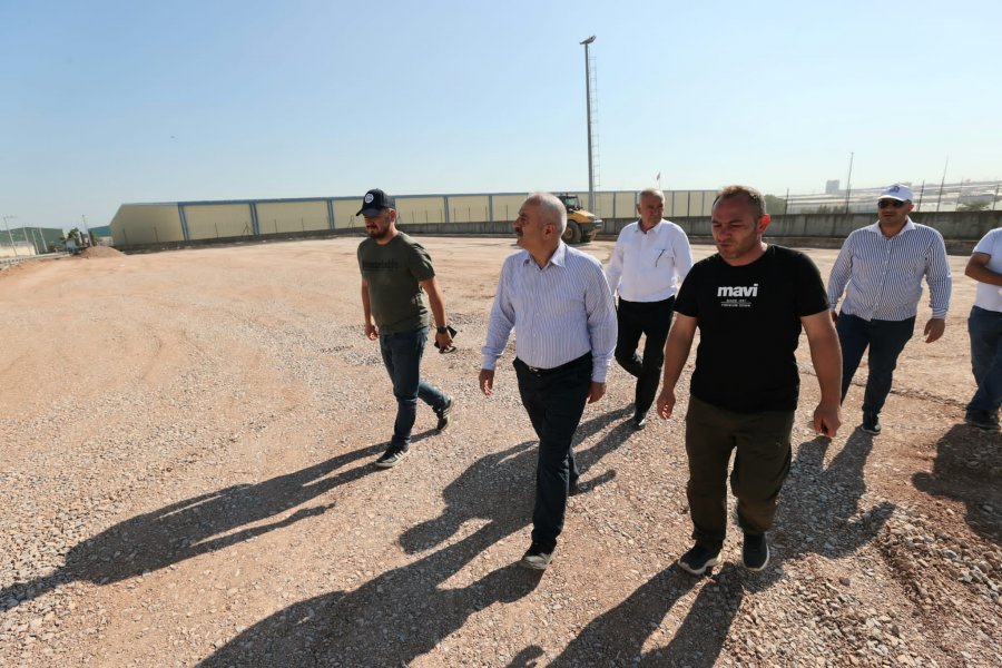 Başkan Büyükgöz Hafta Sonu Sahada Denetimde
