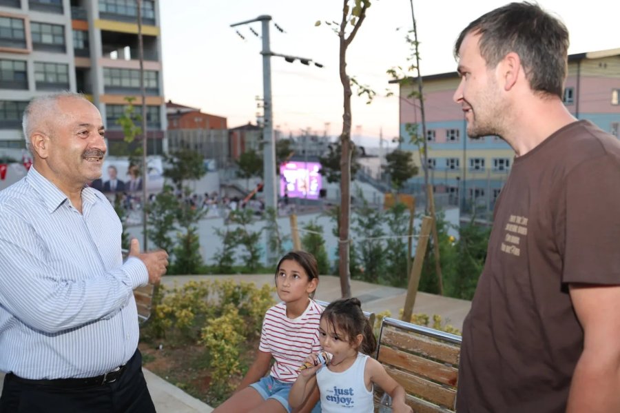 Başkan Büyükgöz’den  Ulus’ta Konsept Park’a Ziyareti