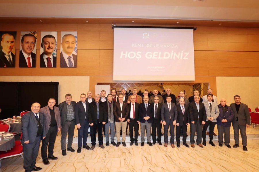 Serhat İlleri ve Trabzonlular  Başkan Büyükgöz’e Konuk Oldu