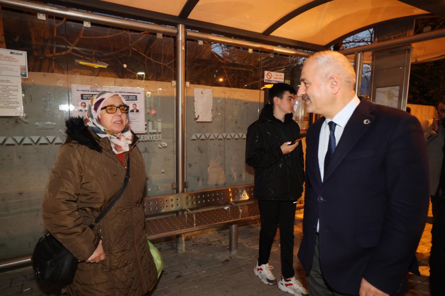 Cumhur İttifakı Adayı Büyükgöz İstasyon Mahallesi’ndeydi 