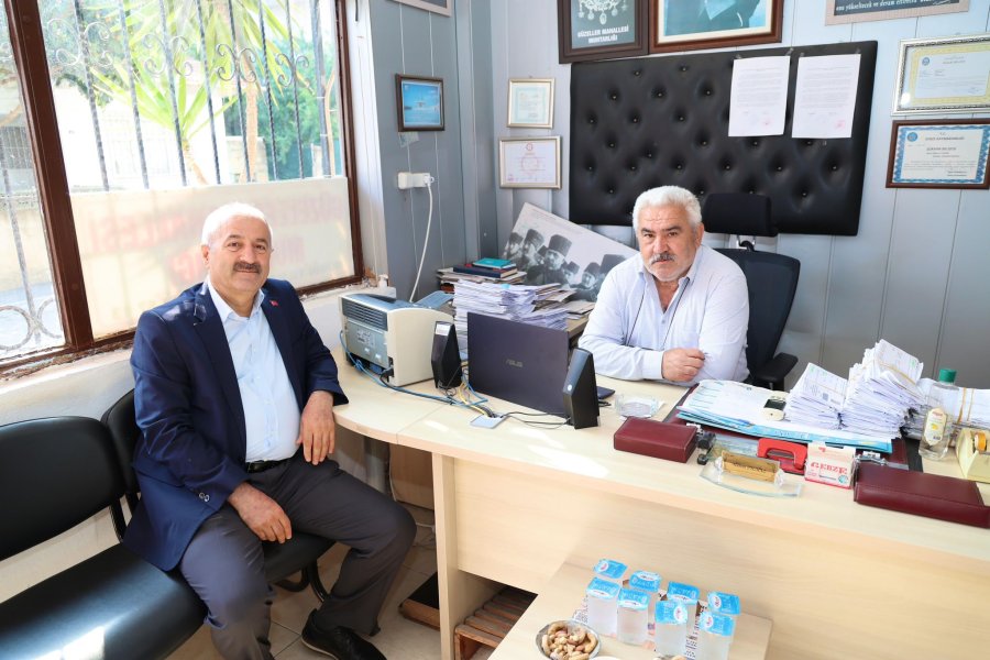 Başkan Büyükgözden Mahalle Muhtarlarına Ziyaret