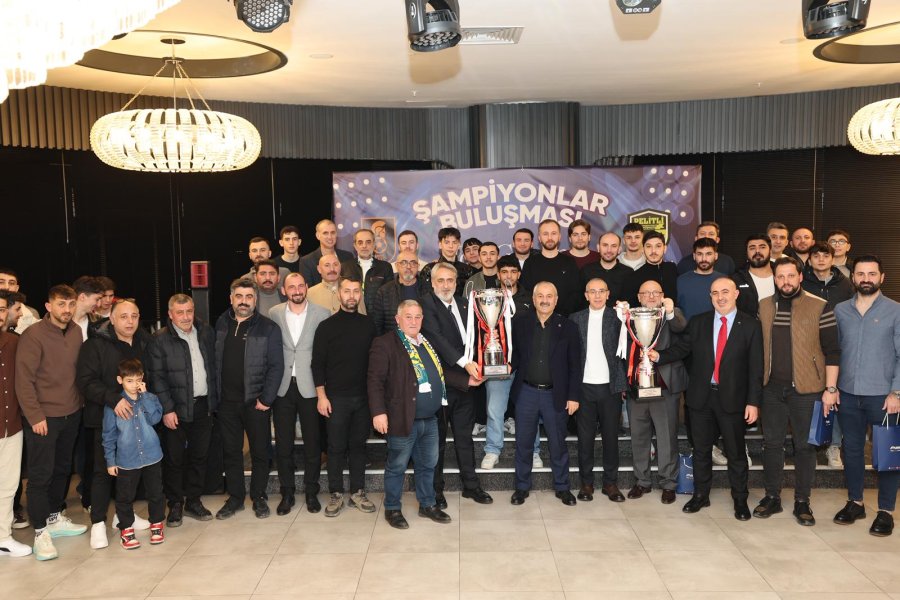 BAŞKAN BÜYÜKGÖZ ŞAMPİYONLARI AĞIRLADI