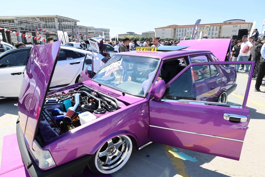 Gebze’de Modifiyeli Araçlar Festivali Yapıldı