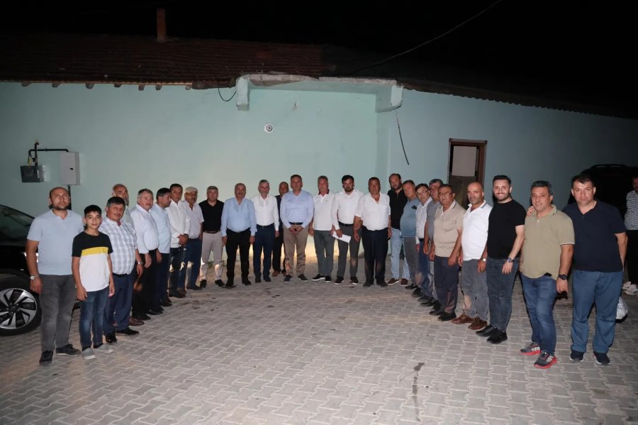 Başkanlardan Elbizli’de Teşkilat Toplantısı